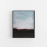"Morning Blurr" - Original Painting in brown by Renee Anne Bouffard-McManus
