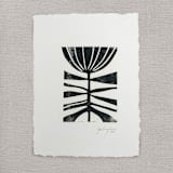 "pod" - Original Painting in black by Maja Cunningham