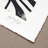 "pod" - Original Painting in black by Maja Cunningham