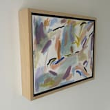 "Queen City" - Original Painting in white by Amy Early