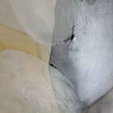 "Back in Motion" - Original Painting in gray by Karine Tonial Grimm