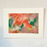 "Untitled 19" - Original Painting in red by Amy Mullen