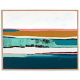 "Santa Cruz Seascape Series" - Original Painting in multicolor by Caryn Owen