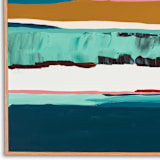 "Santa Cruz Seascape Series" - Original Painting in multicolor by Caryn Owen