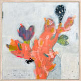 "Remembering" - Original Painting in multicolor by tina johnson