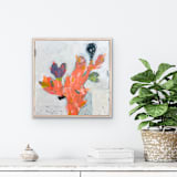 "Remembering" - Original Painting in multicolor by tina johnson