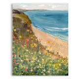 "Cruz" - Original Painting in multicolor by Lindsay Megahed