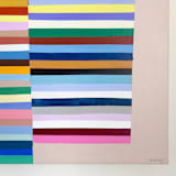 "Array" - Original Painting in multicolor by melanie mikecz