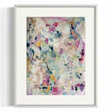"Been Traveling These Wide Roads I" - Original Painting in multicolorassorted-colors by Sarah Mankin