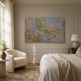 "“The Language of Flowers" - 60 x 40 - Original Painting" - Original Painting in multicolor by Sarah Mankin