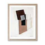 "folded" - Original Painting in black by AlisonJerry