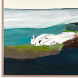 "Monterey Bay Series 36x48" - Original Painting in multicolor by Caryn Owen