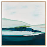 "Pacific Seascape Series" - Original Painting in blue by Caryn Owen