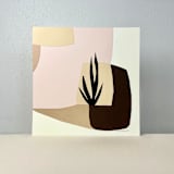 "Tinted Dimensions I" - Original Painting in multicolor by Renée Stramel