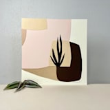 "Tinted Dimensions I" - Original Painting in multicolor by Renée Stramel