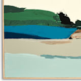 "Spring Seascape Series" - Original Painting in multicolorassorted-colors by Caryn Owen