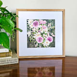 "Reflect" - Original Painting in multicolorassorted-colors by Kate Nelson
