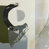 "Parameters 1" - Original Painting in multicolor by Bethania Lima