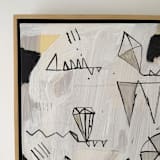 "Untitled No 2" - Original Painting in beige by Amy Early