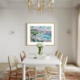 "Peaceful Place" - Original Painting in multicolorassorted-colors by Sarah Mankin