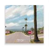 "ocean view" - Original Painting in multicolorassorted-colors by Lindsay Megahed