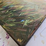 "In Light" - Original Painting in multicolorassorted-colors by Nicole Walsh