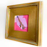 "Cupid's Arrow" - Original Painting in pink by Jessalin Beutler