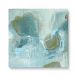 "move with the tide" - Original Painting in blue by Roberta Hoiness Art