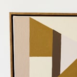 "fractals I" - Original Painting in beige by whitney schlander