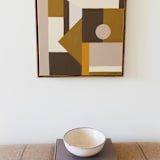 "fractals I" - Original Painting in beige by whitney schlander