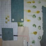 "Data point" - Original Painting in multicolor by Bethania Lima