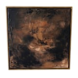 "transport" - Original Painting in black by whitney schlander