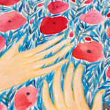 "Bouquet original painting" - Original Painting in multicolorassorted-colors by Alexandra Dzh