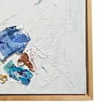 "See The Blue In White" - Original Painting in blue by AlisonJerry