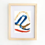 "Primary Lines 3" - Original Painting in multicolor by Mary Gaspar