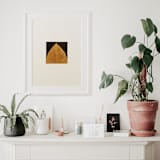 "Copper Leaf Painting" - Original Painting in multicolorassorted-colors by Dana Williamowsky