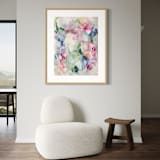 "Take Me to Your River II" - Original Painting in multicolorassorted-colors by Sarah Mankin