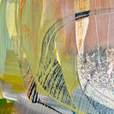 "Unraveling My Mind" - Original Painting in multicolor by Stacy Kron