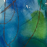 "Threads of Possibility no. 04" - Original Painting in multicolorassorted-colors by Jocelyn Elizabeth