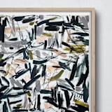 "where are we going" - Original Painting in multicolor by Kristine Sarley