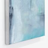 "Sea Smoke" - Original Painting in blue by Julia Contacessi