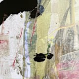 "Romance Novel" - Original Painting in beige by Jessalin Beutler