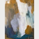 "Prophecy" - Original Painting in blue by Alix Baldwin