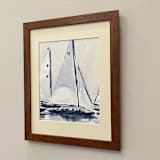 "You have Innate Goodness" - Original Painting in blue by Golden Lines and Silver Linings