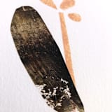 "Seedling #8" - Original Painting in multicolor by Kayla King