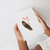 "Seedling #8" - Original Painting in multicolor by Kayla King
