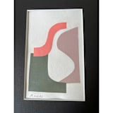 "Potential containers" - Original Painting in green by Bethania Lima