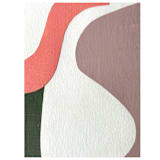 "Potential containers" - Original Painting in green by Bethania Lima