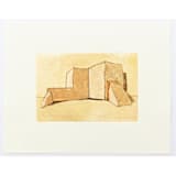 "New Mexico Architecture 1" - Original Painting in multicolorassorted-colors by Dana Williamowsky