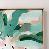 "Let It Flow" - Original Painting in green by Amy Early